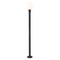 Z-Lite Laurent Outdoor Post Mounted Fixture, 1-Light, 12 In.W x 89.5 In.H, Black/Opal 597PHB-567P-BK - alternate 1